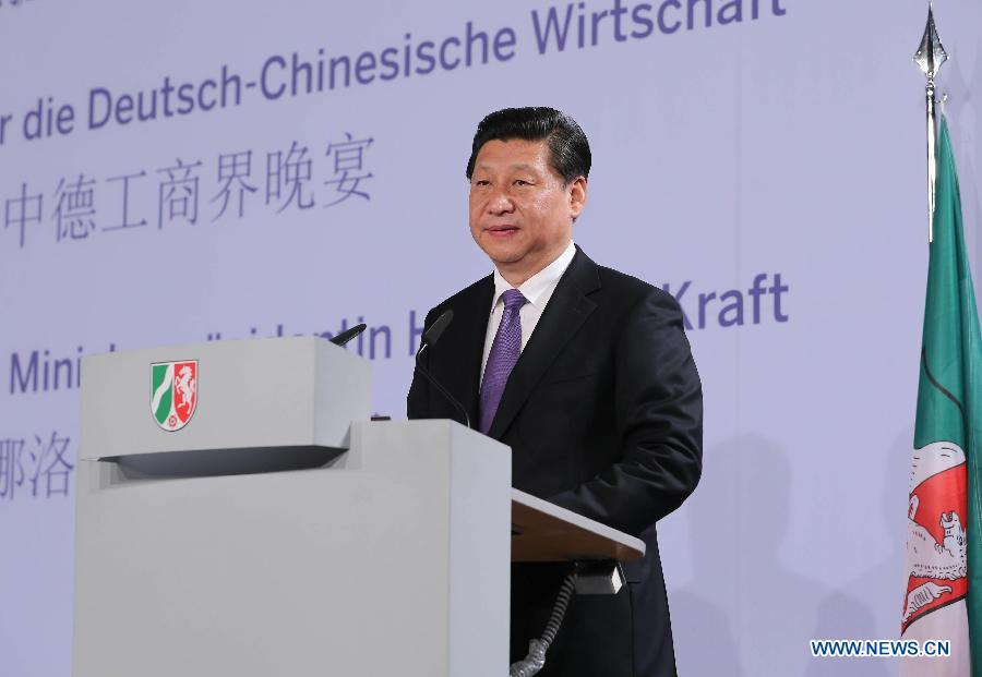 Си Цзиньпин призвал торгово-промышленные круги Китая и Германии использовать возможности Китая для совместного развития