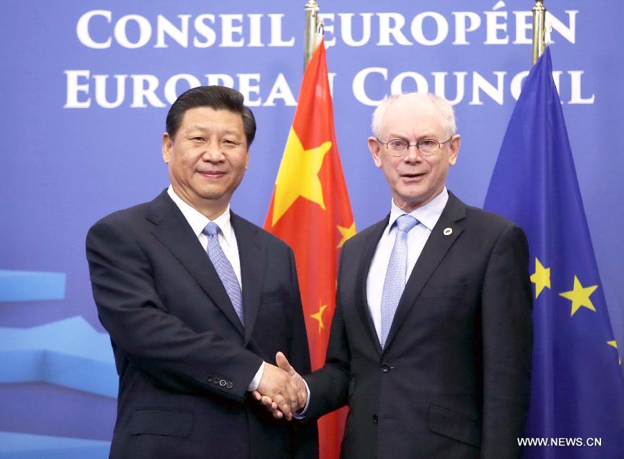 Состоялись переговоры между Си Цзиньпином и Херманом Ван Ромпеем