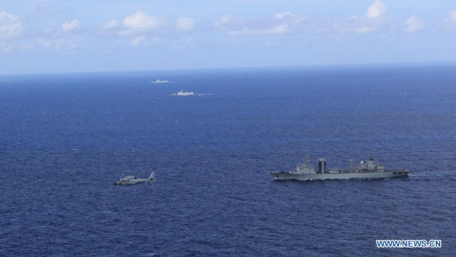 Конвойная флотилия ВМС Китая присоединилась к поискам пропавшего борта MH370 (2)