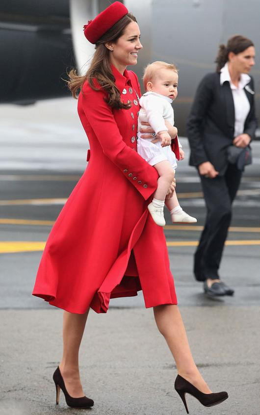 Британский принц Уильям с супругой и сыном приехали в Новую Зеландию (7)