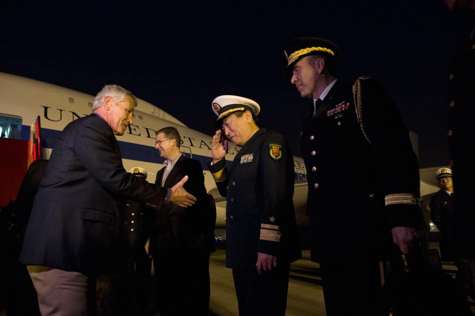 Министр обороны США Чай Хейгел прибыл с визитом в Пекин