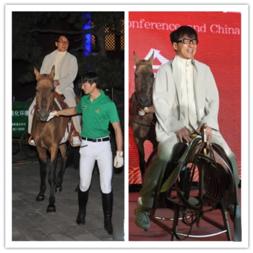 Джеки Чан представляет Первый фестиваль коневодства в Китае (4)