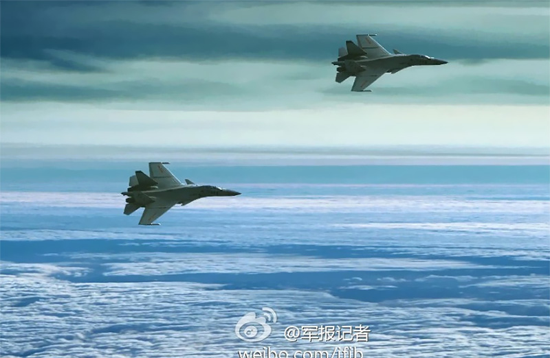 Опубликованы фотографии «Цзянь-15» в ходе тренировок (8)