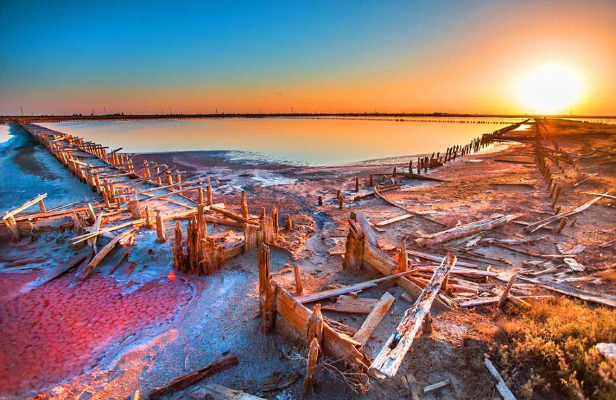Фотограф сделал прекрасные снимки «Гнилого моря» в Крыму (4)
