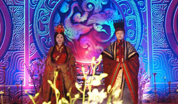 Свадебный обряд в традиционной китайской одежде «Ханьфу»