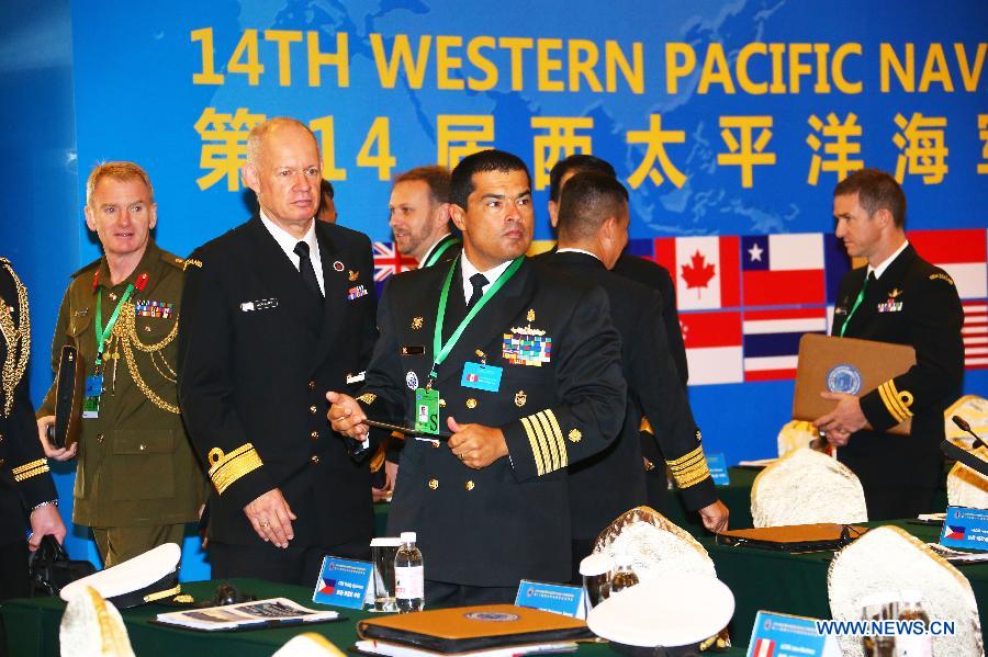 У Шэнли выступил с речью на 14-м ежегодном совещании Форума ВМС стран западной части Тихого океана (4)