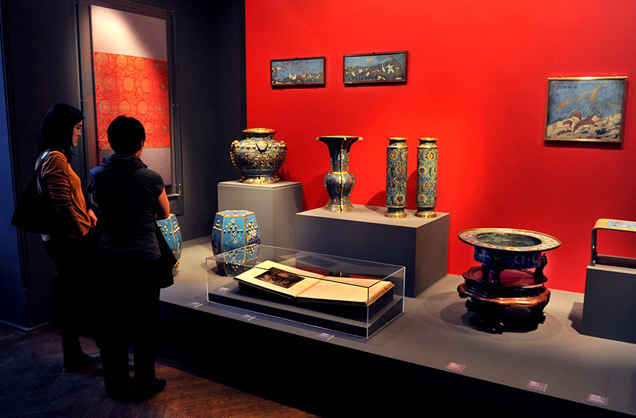 Выставка китайских художественных ценностей состоялась в Париже (8)