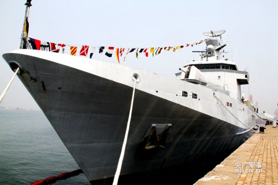 Китайские и зарубежные военные корабли, задействованные в совместных учениях ВМС «Морское сотрудничество - 2014», открыты для публики (27)