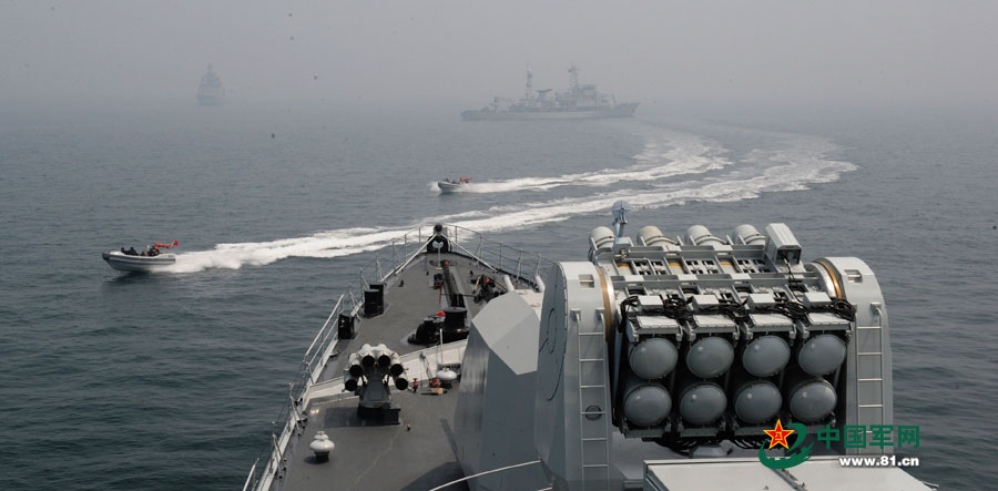 Крупные международные военно-морские учения состоялись у побережья Циндао (16)