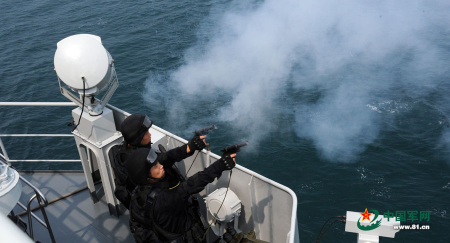 Крупные международные военно-морские учения состоялись у побережья Циндао (2)
