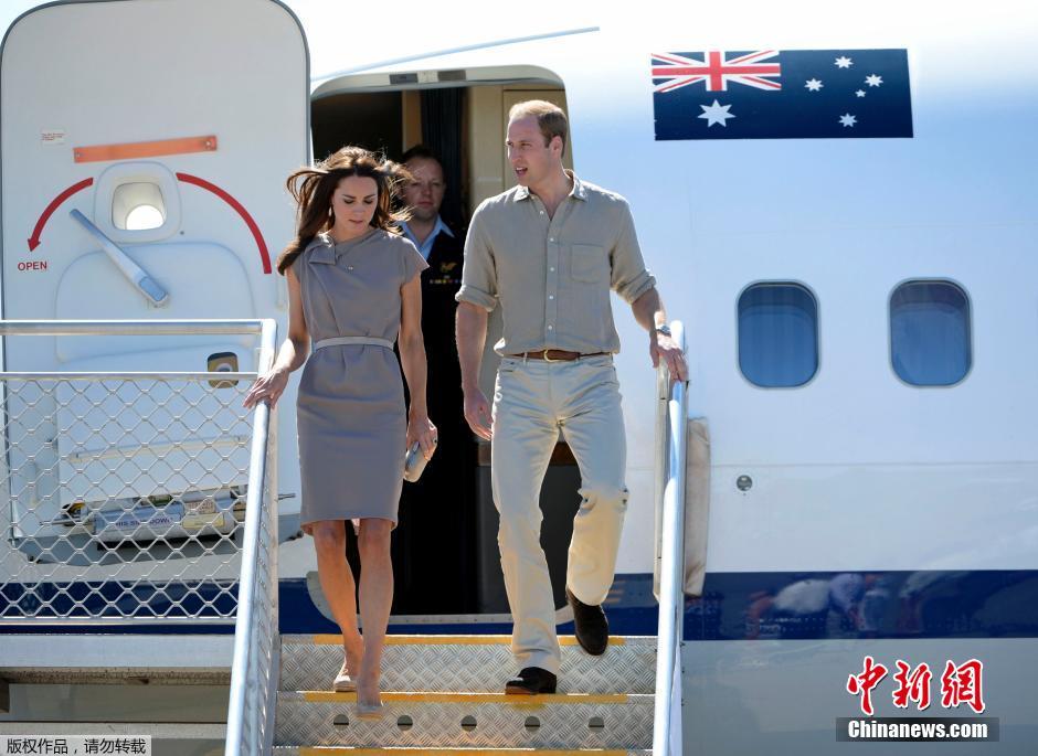 Фотографии: прекрасные платья принцессы Кейт в турне по Австралии (13)