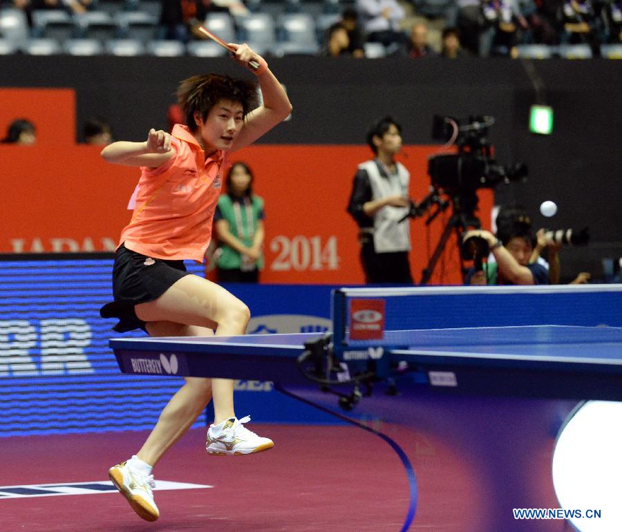 Женская сборная Китая обыграла польскую на групповом этапе командного чемпионата мира по настольному теннису