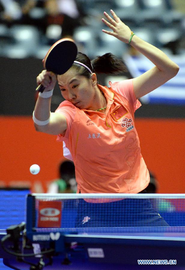 Женская сборная Китая обыграла польскую на групповом этапе командного чемпионата мира по настольному теннису (2)