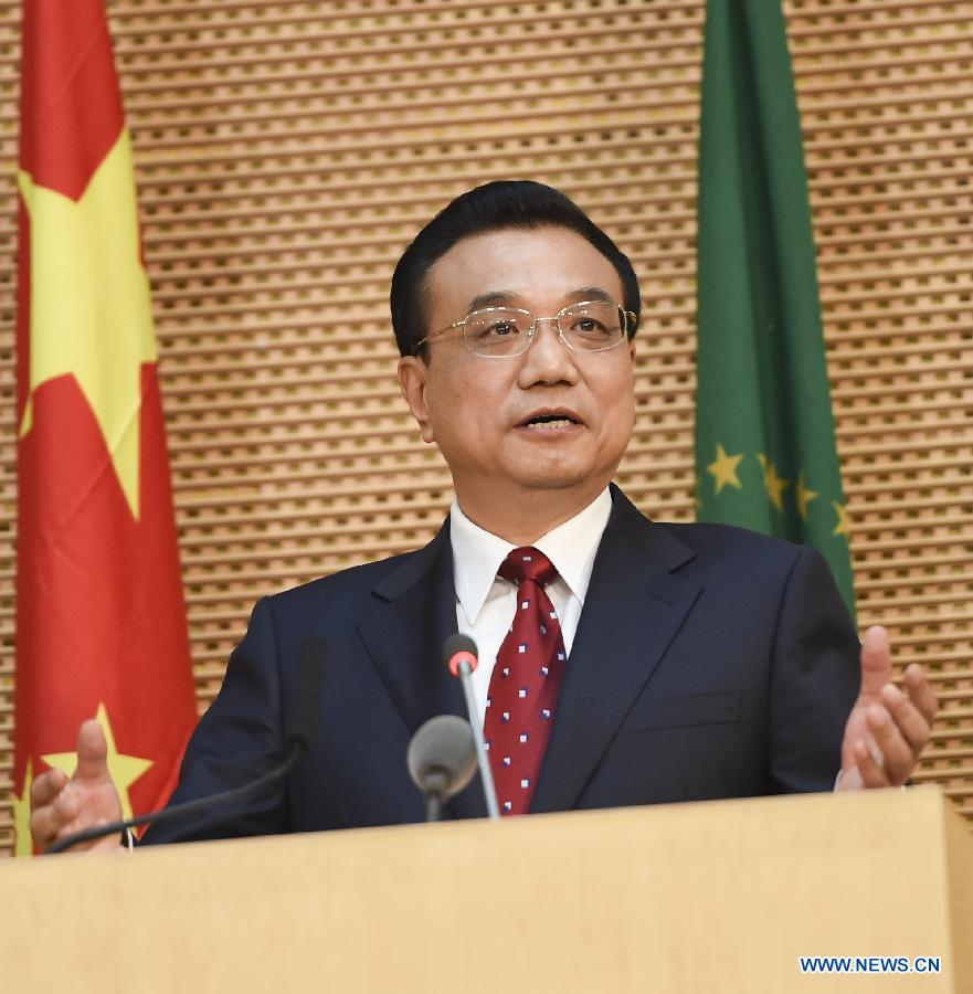 Ли Кэцян выступил с ключевыми позициями сотрудничества между Китаем и Африкой