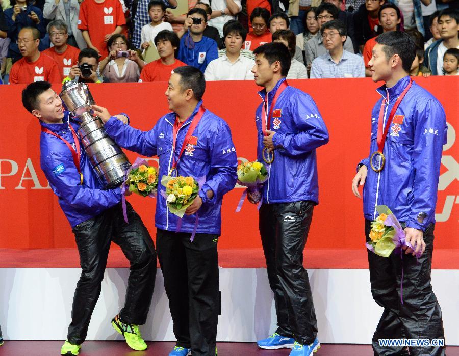 Мужская сборная Китая одержала победу на сборной Германии на чемпионате мира по настольному теннису (2)