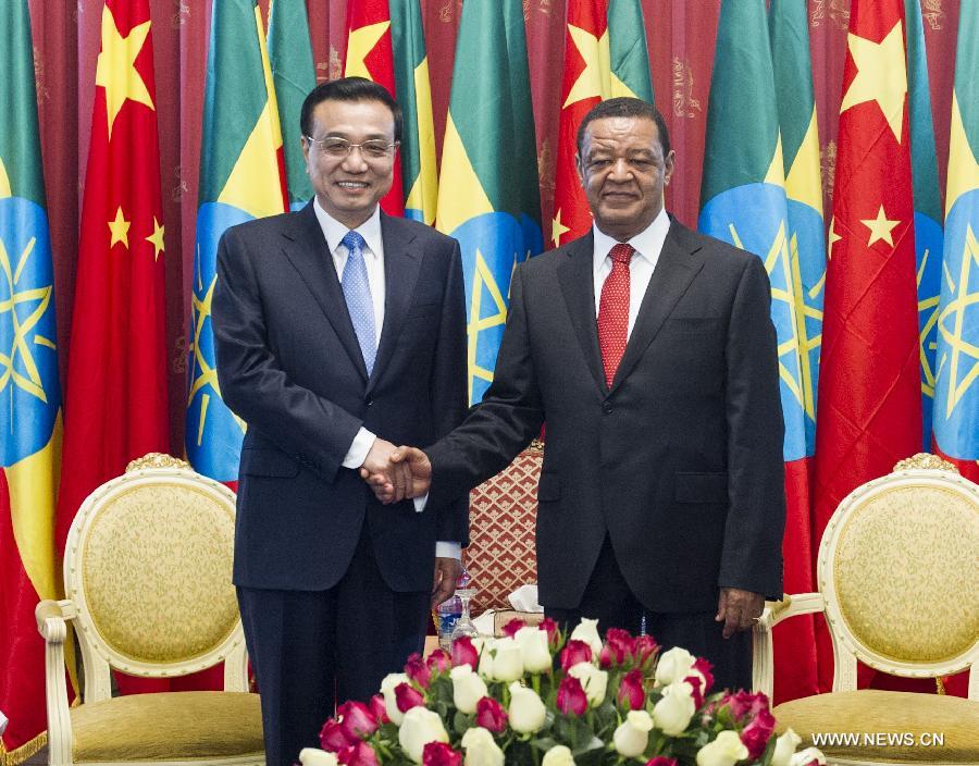 Ли Кэцян встретился с президентом Эфиопии Мулату Тешоме (3)