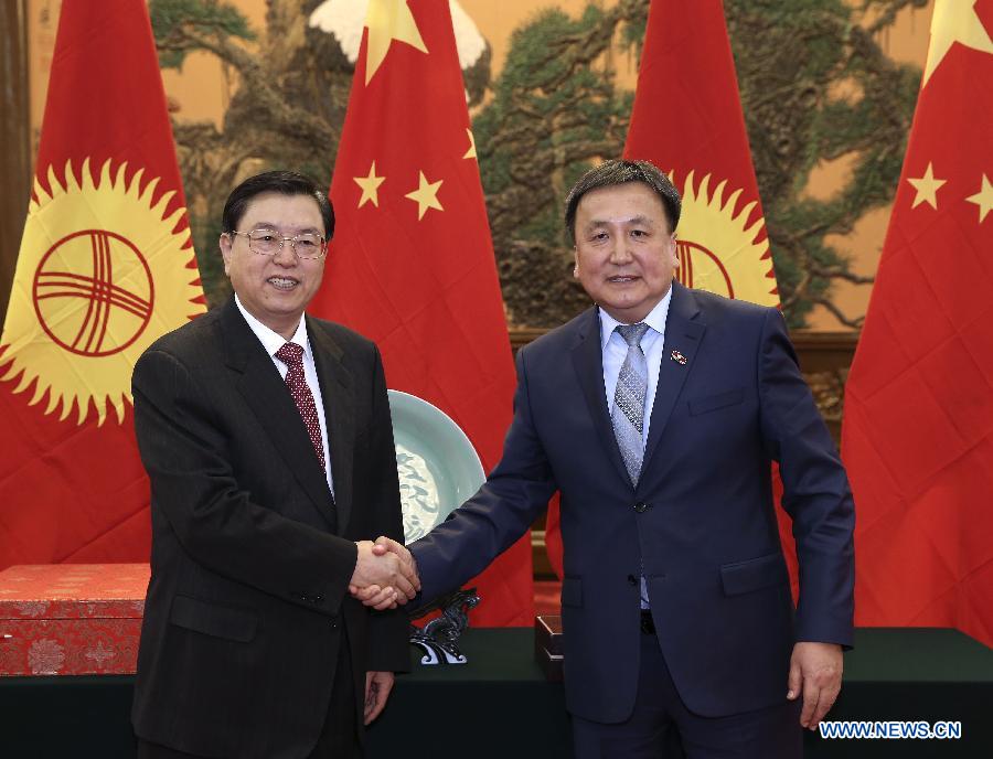 Чжан Дэцзян провел переговоры со спикером Национального парламента Кыргызстана