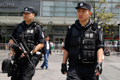 На шанхайском вокзале усилены полицейские силы