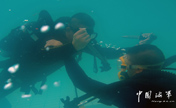 Фотографии с обучения аквалангистов НОАК
