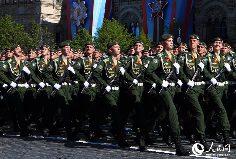 Парад победы на Красной площади, посвященнный 69-й годовщине Великой Отечественной Войны (45)