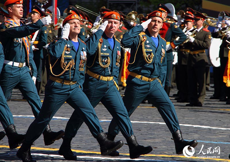 Парад победы на Красной площади, посвященнный 69-й годовщине Великой Отечественной Войны (40)