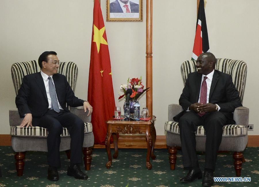 Премьер Госсовета КНР Ли Кэцян встретился с вице- президентом Кении Уильямом Самози Руто (2)