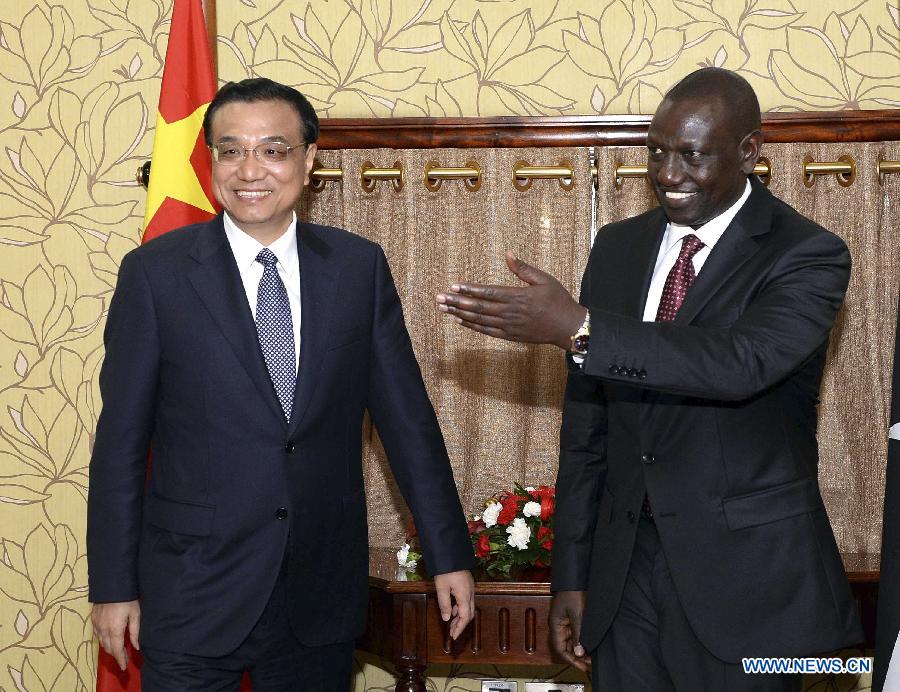 Премьер Госсовета КНР Ли Кэцян встретился с вице- президентом Кении Уильямом Самози Руто