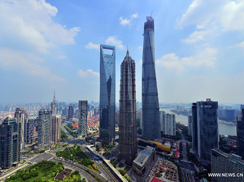 Новый Шанхайский небоскреб высотой в 632 м