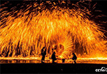 Удивительные снимки народного представления «Да шухуа» в уезде Вэй