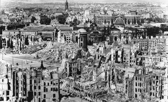 Вторая мировая война: участие американских бомбардировщиков в разгроме Дрездена
