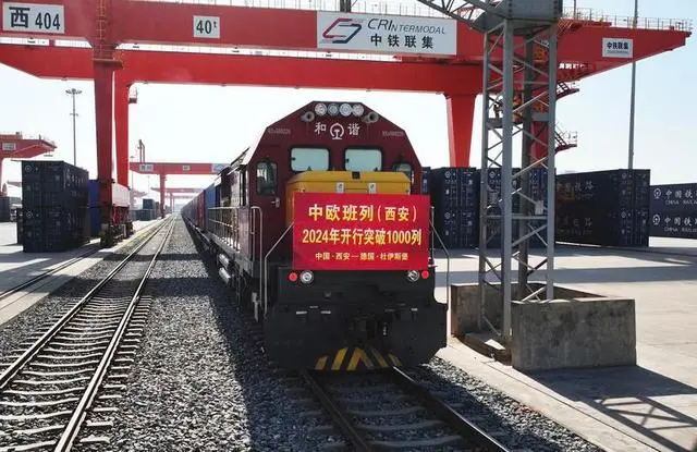 КПП Эрэн-Хото на китайско-монгольской границе обработал более 1000 грузовых поездов Китай-Европа с начала 2024 года