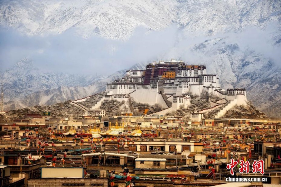 Дворец Потала: сокровище сквозь времена года