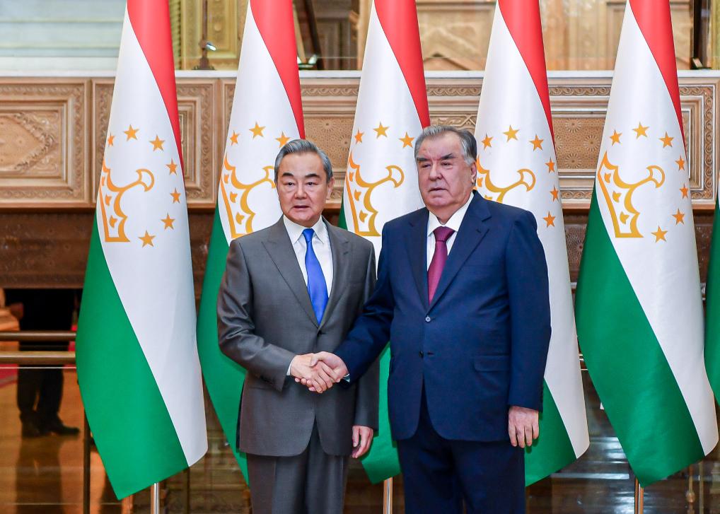 Президент Таджикистана встретился с министром иностранных дел КНР