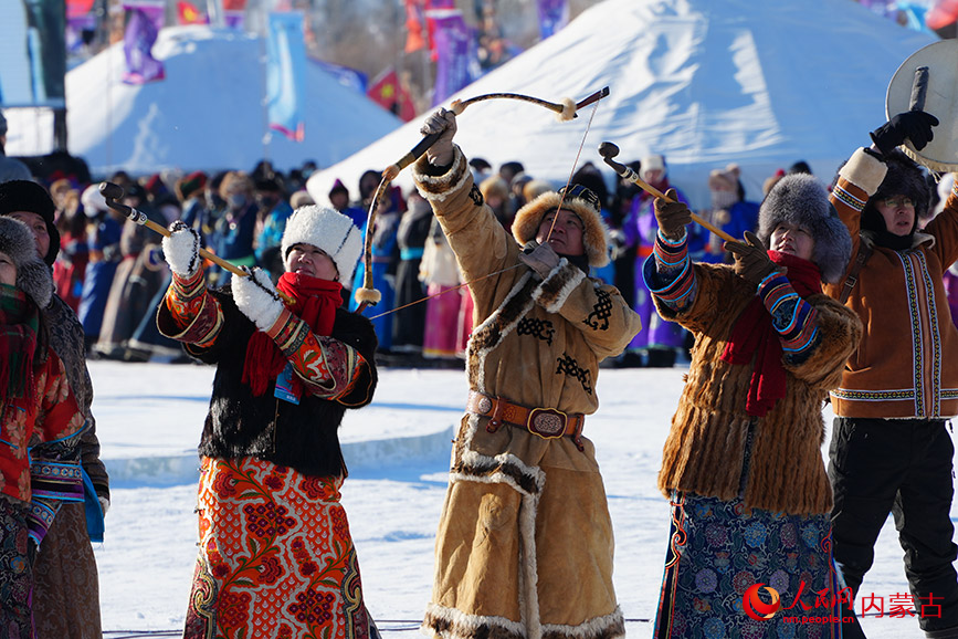 Во Внутренней Монголии отмечают традиционный Фестиваль «Зимний Наадам»