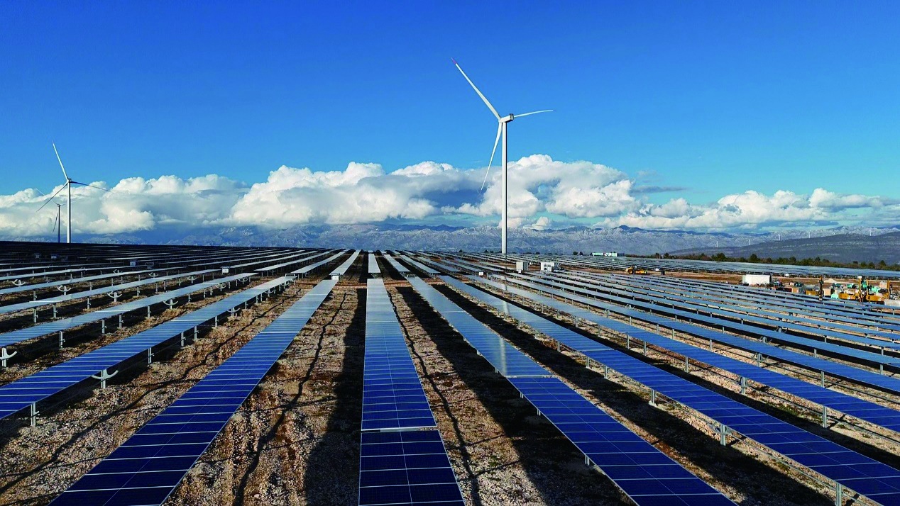 Построенная китайской компанией солнечная электростанция в Хорватии начала выработку электроэнергии