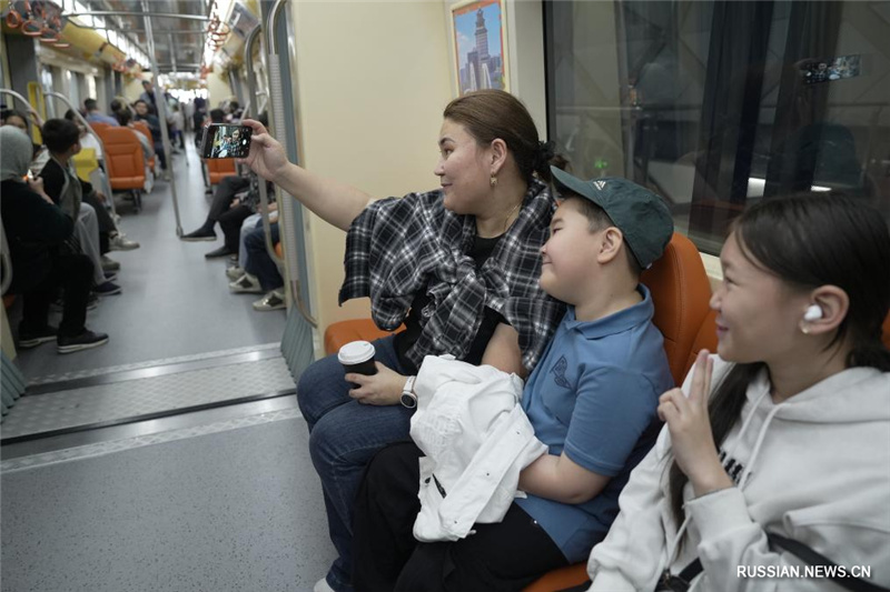 В Казахстане запущена система легкорельсового транспорта Astana LRT