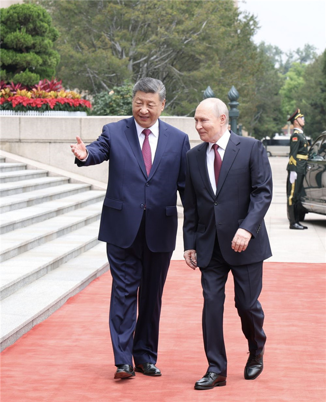 Си Цзиньпин провел переговоры с В. Путиным в Пекине