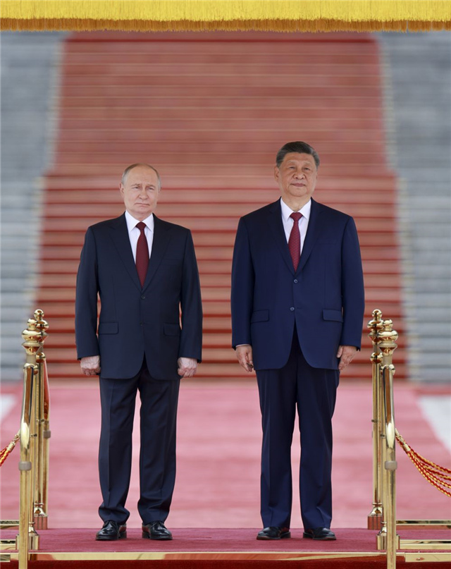 Си Цзиньпин провел переговоры с В. Путиным в Пекине