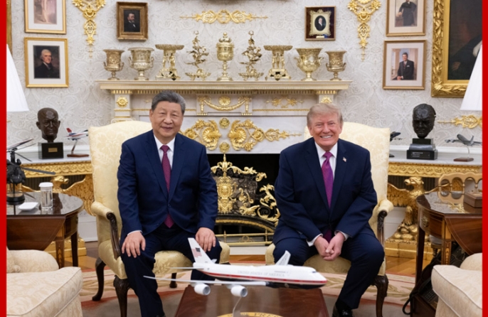 Си Цзиньпин провел с Д. Трампом встречу в узком кругу